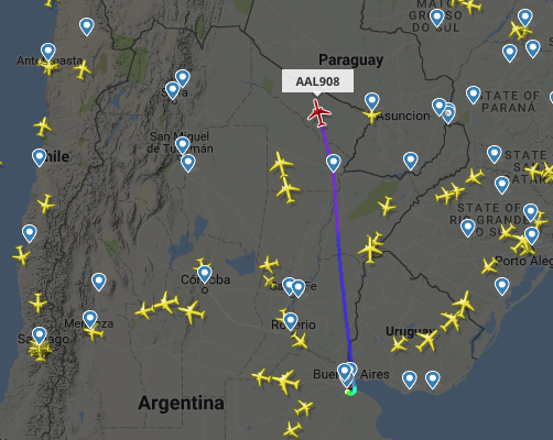 Avión de AA con destino a Miami se despresuriza y regresa a Buenos Aires, en el viajaba Christine Lagarde