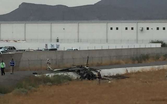 La avioneta venía del municipio de Aldama, y poco antes de aterrizar el piloto tuvo problemas con la aeronave. FOTO: ESPECIAL