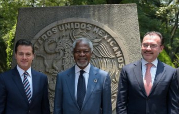 Kofi Annan perdió la vida a los 80 años de edad en un hospital de Suiza. FOTO: ESPECIAL