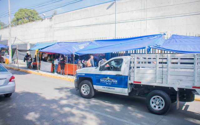 Hasta el momento las autoridades de Naucalpan no han dado respuesta sobre la reinstalación de los puestos