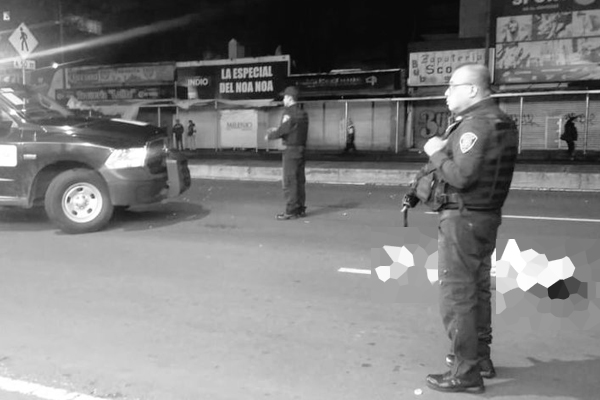 Primeros reportes indican que el responsable fue detenido. FOTO: @alejandrotv40