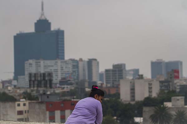 Tarde nublada en la Ciudad de México.
FOTO: CUARTOSCURO