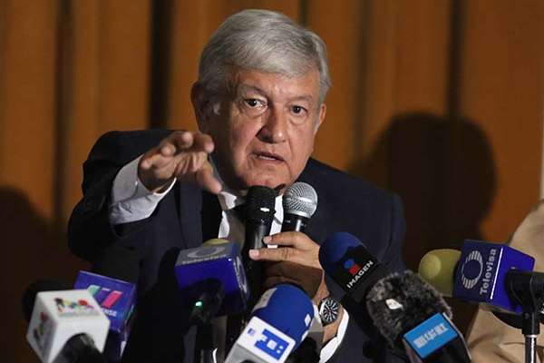 Andrés Manuel López Obrador, presidente electo de Mexico. FOTO: CUARTOSCURO