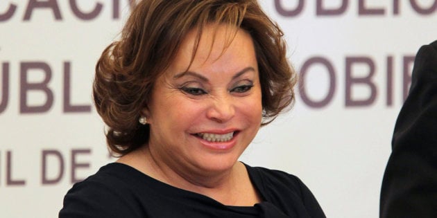 El regreso de Elba Esther Gordillo al inicio del ciclo escolar. FOTO: REUTERS / Imelda Medina