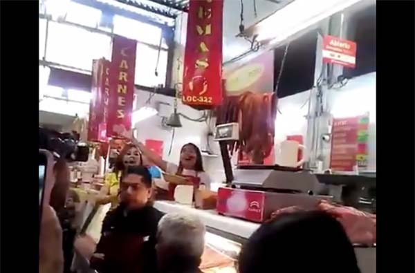 Este fin de semana el Mercado Hidalgo se empapó de ópera. FOTO: ESPECIAL