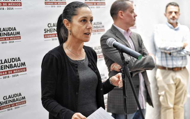 Sheinbaum aún no dio a conocer el posible presupuesto que podría ser destinado a esta dependencia. FOTO: EDGAR LÓPEZ
