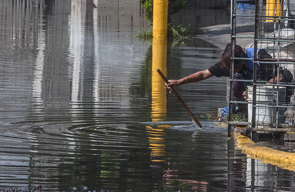 Por las lluvias se han registrado inundaciones en algunos estados del país. FOTO: CUARTOSCURO