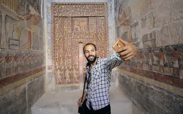 VISITANTES. El gobierno egipcio espera atraer más turistas. Foto: REUTERS