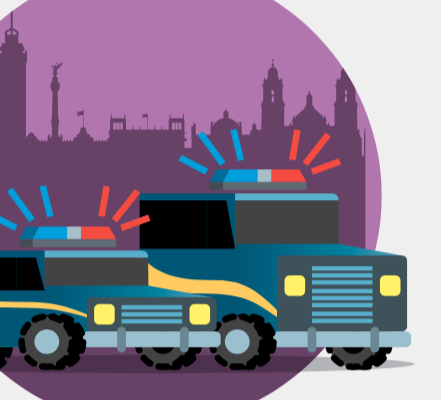Acciones de la policía de CDMX del 13 de septiembre