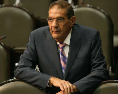 Javier Bernado Usabiaga Arroyo , cuando era diputado del PAN, durante la sesión en la Cámara de Diputados. ARCHIVO
FOTO: GUILLERMO PEREA/CUARTOSCURO.COM