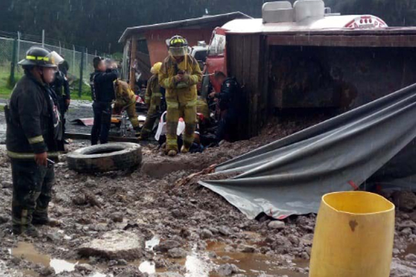 Un tráiler sin frenos ocasionó el accidente. FOTO: ESPECIAL