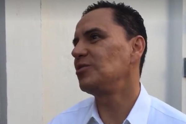 El exfuncionario asegura sentirse como perseguido político. FOTO: ESPECIAL