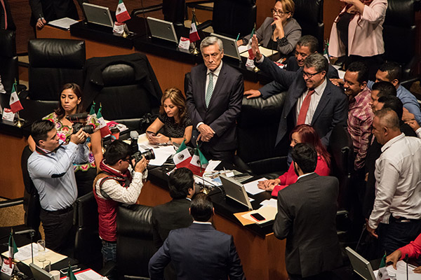 Martí Batres detalló que la propuesta fue parte de una “reflexión común y unánime”. FOTO: CUARTOSCURO