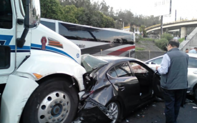 Las autoridades pidieron a los automovilistas tomar precauciones. FOTO: ESPECIAL