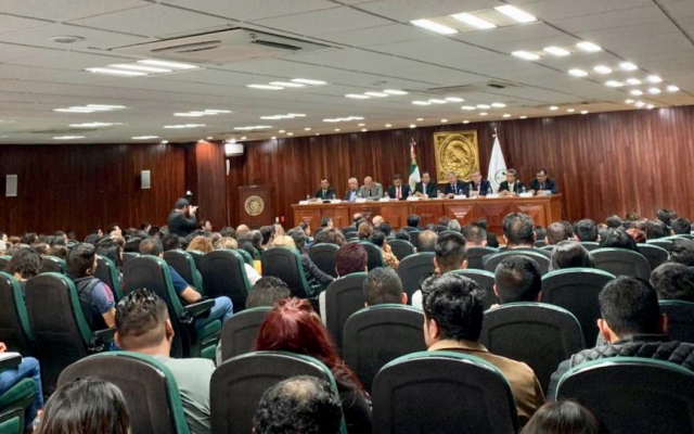 Preparan relevo en el TSJ–CDMX. Foto: @TSJCDMX