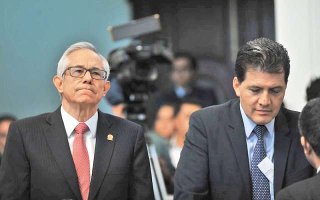 Jorge Gaviño y Víctor Hugo Lobo ven plan con maña de Morena. Foto: Especial