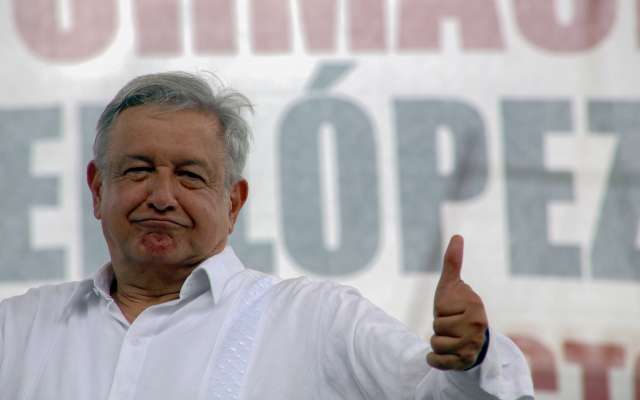 López Obrador destacó que se trabajará por la paz. FOTO: CUARTOSCURO