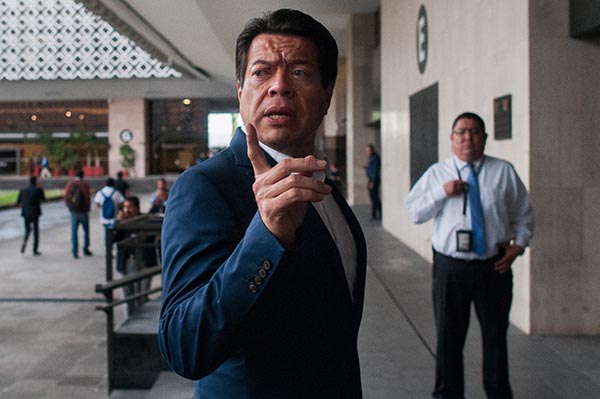 Mario Delgado, coordinador de los diputados de Morena, anunció que desaparecerán el fondo de los “ moches”.
FOTO: CUARTOSCURO