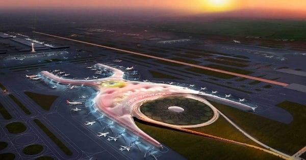 La obra en Texcoco tendrá una capacidad en su primera etapa para atender a 70 millones de
pasajeros. Foto: Especial