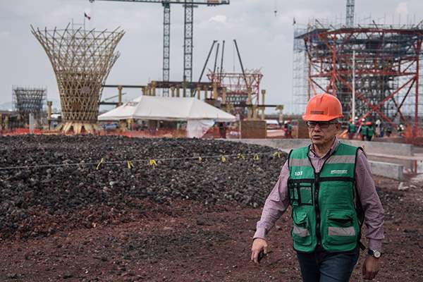 Para el PRI, aclaró, la zona de Texcoco es la mejor opción para desarrollar la nueva terminal aérea.
FOTO: CUARTOSCURO