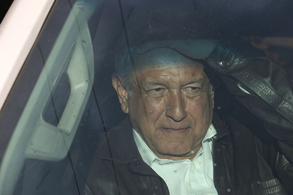 Ayer, el presidente electo presentó el programa Sembrando Vida.
FOTO: CUARTOSCURO