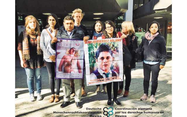 Aldo va a casa 4 años después de Ayotzinapa. Foto: Especial.