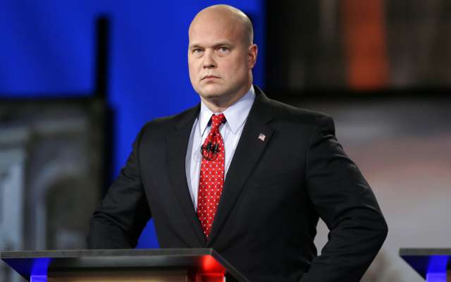 El miércoles, Trump designó a Matthew Whitaker para reemplazar al exfiscal general Jeff Sessions. Foto: AP