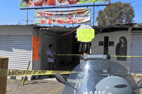 Tras la ejecución hubo movilización de las autoridades. FOTO: ESPECIAL