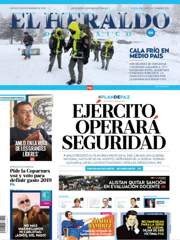 15 de noviembre de 2018