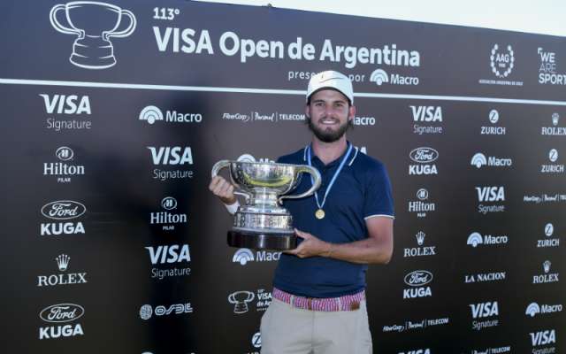 Benítez se convirtió en el campeón más joven del PGA Tour Latinoamérica