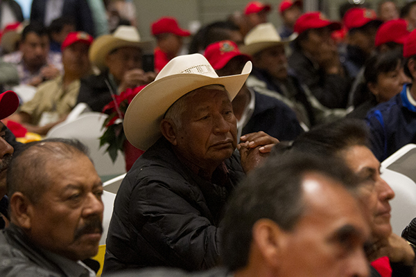 También comentó que una política agrícola exitosa no puede ser generalizada, sino que se debe ser diferenciada para que pueda ser productiva. FOTO: CUARTOSCURO