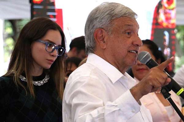 Durante la campaña y después, Belinda se mostró muy activa en el apoyo a AMLO. FOTO: TWITTER