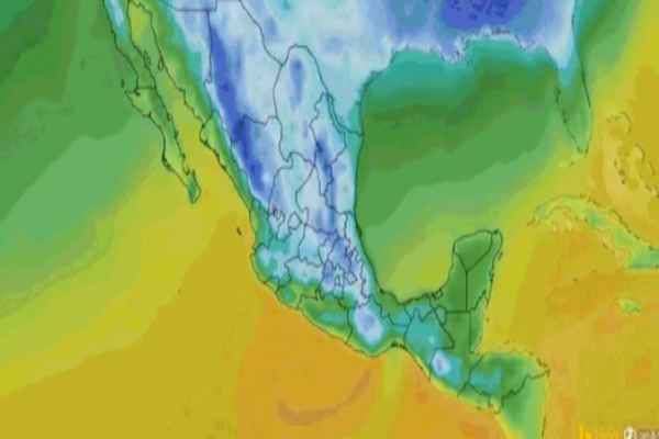 También se pronostica evento de Norte en el Istmo, Golfo de Tehuantepec y la Península de Yucatán
