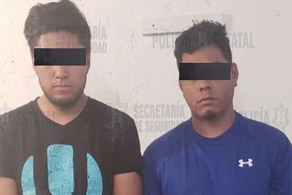 Los hombres fueron remitidos a la Agencia del Ministerio Público en Ecatepec junto con todo lo que se les encontró.
FOTO: ESPECIAL