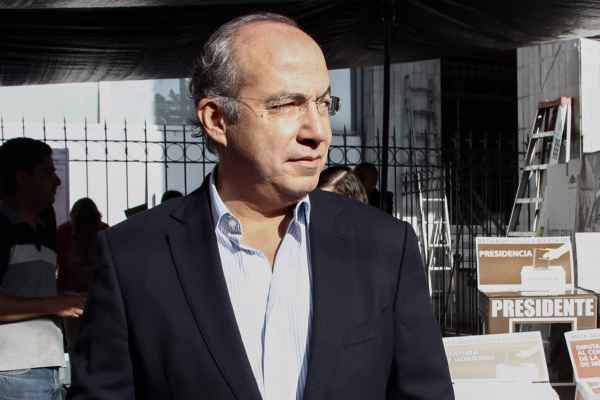 Calderón dijo que en caso de que Gómez Morín pierda la presidencia del PAN buscaría crear el partido. Foto: Archivo | Cuartoscuro