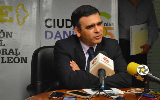 Garza agregó que el orden de los partidos en la boleta serán de acuerdo al orden en que fueron registrados