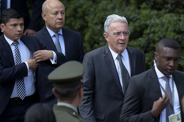El expresidente colombiano condenó los hechos. FOTO: AFP