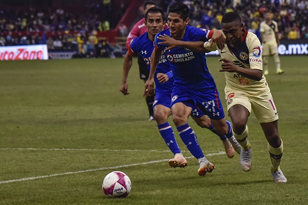 América será local en el partido del jueves en el estadio Azteca. FOTO: CUARTOSCURO