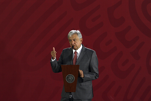 El Presidente indicó que el proceso para elegir magistrado esta en marcha. FOTO: NOTIMEX