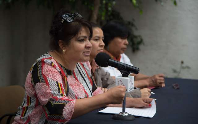 Nestora Salgado, Senadora de la República y ex presa política se une a otros activistas para conformar un Frente en Apoyo a seis indígenas de Tlanixco sentenciados a más de 50 años de cárcel por defender el agua para su comunidad. Archivo
FOTOS: ILSE HUESCA /CUARTOSCURO.COM