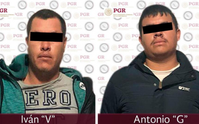Los detenidos fueron puestos a disposición del MP.