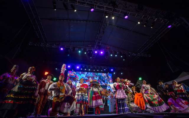Lila Downs, Ely Guerra, María Daniela y su Sonido Láser y Cecilia Toussaint se reunirán este sábado en el Zócalo. Foto: DEMIAN CHÁVEZ /CUARTOSCURO.COM