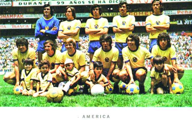 América de la temporada 1971-72 FOTO: Especial