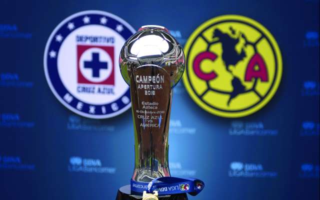 Foto durante el dia de medios previo a la Final de ida America vs Cruz Azul celebrado en las instalaciones del estadio Azteca
EN LA FOTO:
