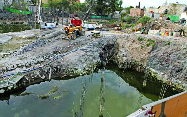 Desde 2016, vecinos de Coyoacán se quejaron por irregularidades en Aztecas 215. FOTO: CUARTOSCURO.COM