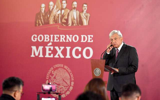 El Presidente ofreció su segunda conferencia matutina. Foto: Pablo Salazar Solís / El Heraldo de México