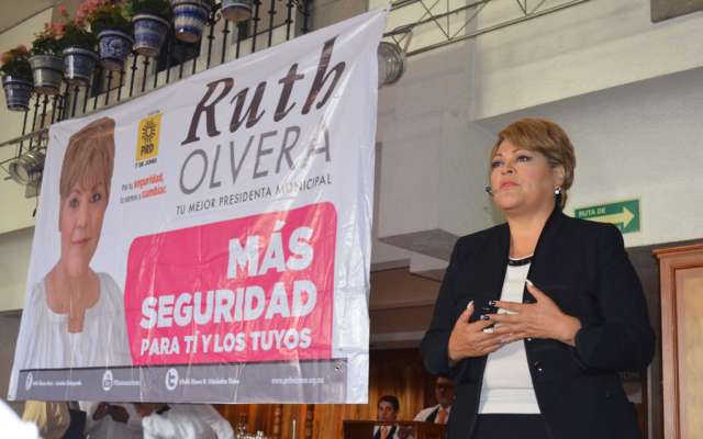 este sábado tomará protesta como presidenta municipal Ruth Olvera en Tlalnepantla. Foto: Especial