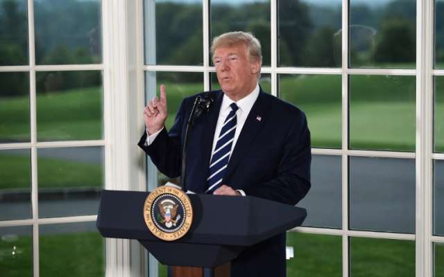 Trump asegura que el país pierde 250 mil millones de dólares anuales.
FOTO: AFP