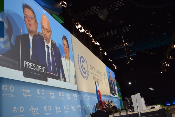 Durante la 24 Conferencia de Naciones Unidas sobre Cambio Climático (COP24) se aprobaron las reglas de aplicación para el Acuerdo de París, que permitirá avanzar hacia su implementación a partir de 2020 para limitar el calentamiento global. Foto: Notimex