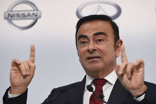 La fiscalía presentó el lunes una acusación formal por ocultar pagos millonarios pactados con Nissan Motor entre marzo de 2011 y de 2015.
FOTO: AFP